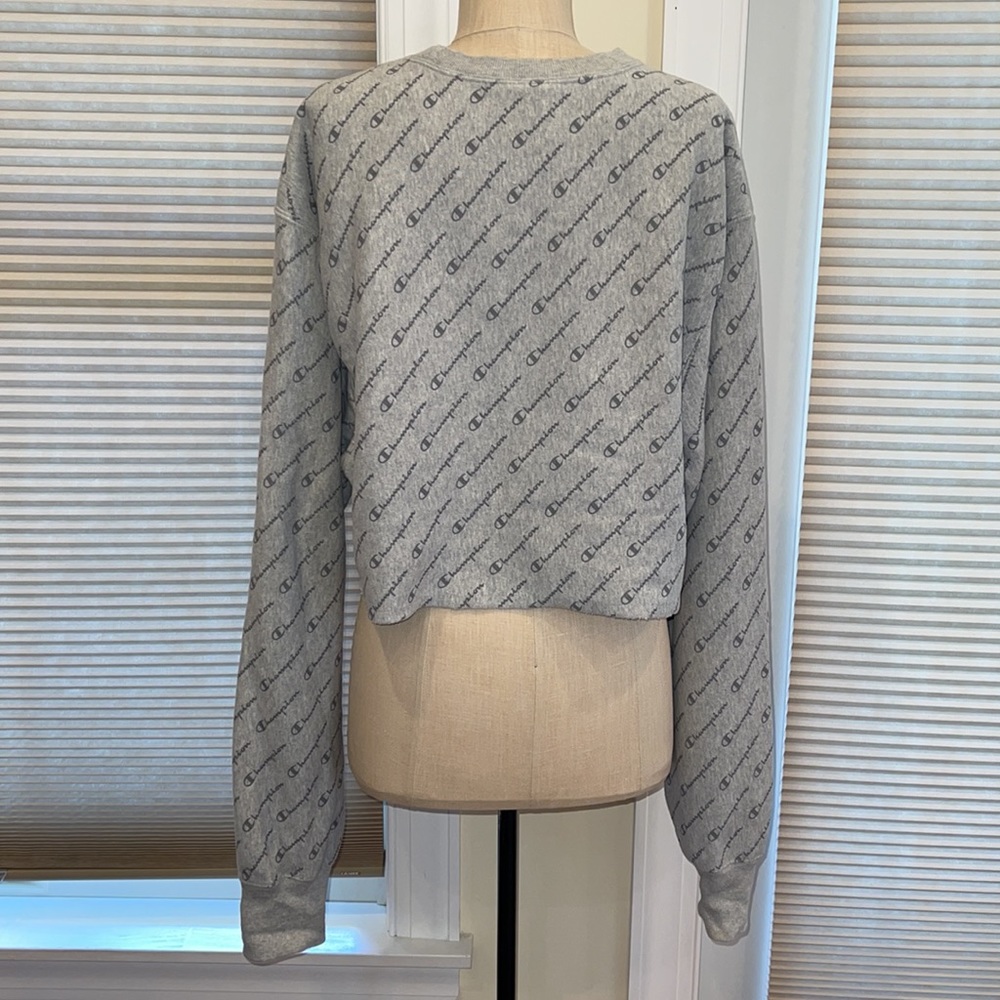 Champion Reverse Weave Print Crop Sweatshirt - image 7